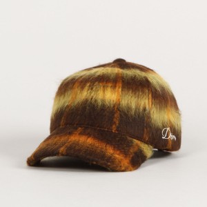 Dime Shaggy Low Pro Cap Yellow Plaid